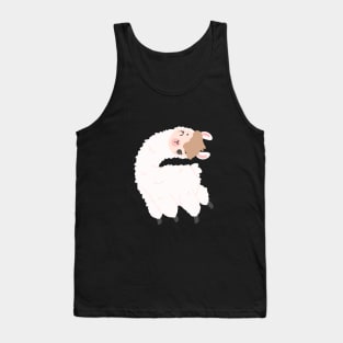 Cute llama dancing Tank Top